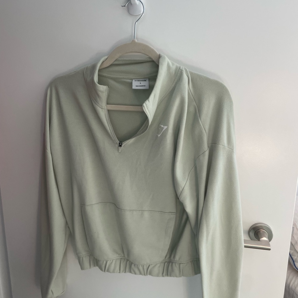 Gymshark Mint Green Quarter Zip